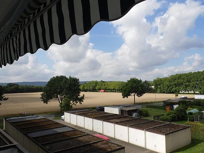 Blick aus dem Balkon