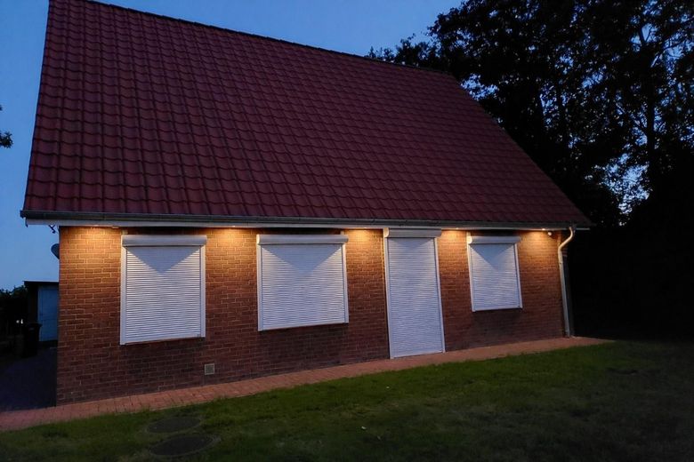 Nordseite in der Dämmerung