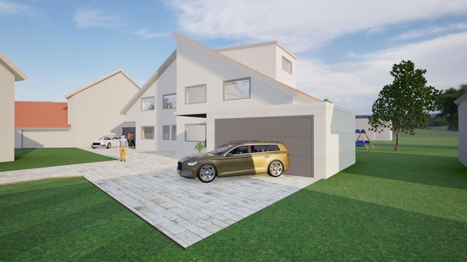 No commission: 2 building plots with preliminary building permit for semi-detached houses – also available individually from €179,000 – Photo 1