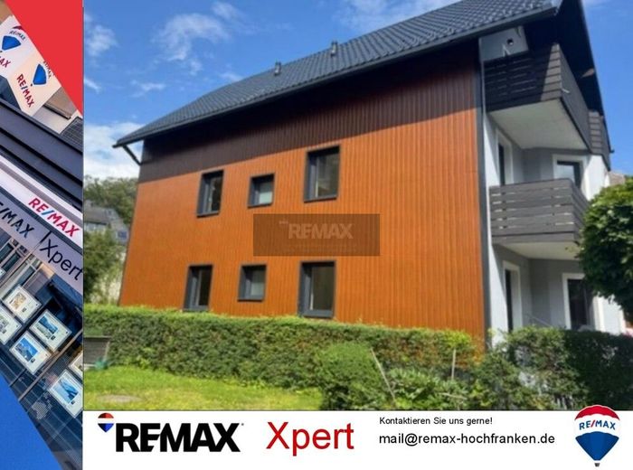 Modernisiertes 2-Zimmer-Juwel inkl. EBK und Terrasse - Sofort einziehen – Hausansicht Framed