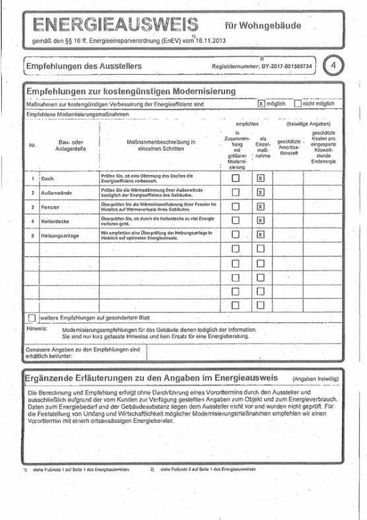 Energieausweis Seite 4