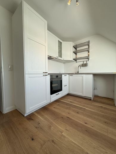 Etagen-Wohnung mit Reihenhaus-Charakter: kernsaniert, hell, Top-Schnitt, gut angebunden & im Grünen – Küche-2