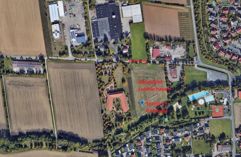 Übersichtsplan Baugebiet