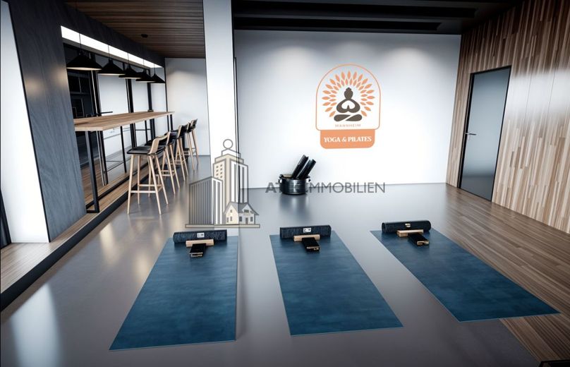 ATIK: Kernsanierte Gewerbeflächen direkt in den Planken - provisionsfrei – Visualisierung Yoga