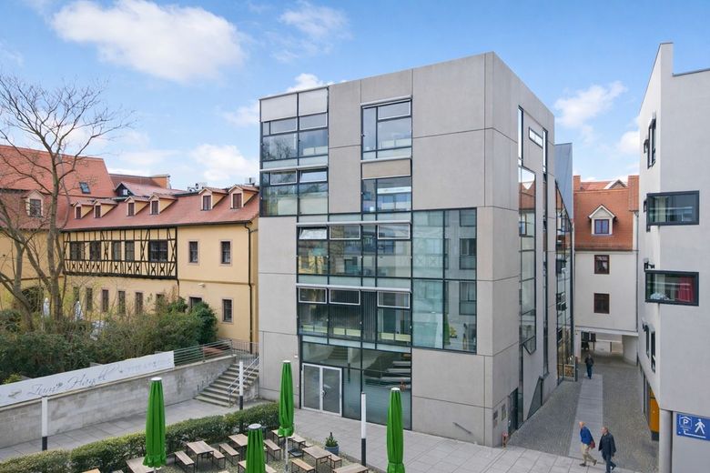 Loftartige Gewerbefläche in der Kleinen Ulrichstraße (Händelhauskarree) – Hausansicht