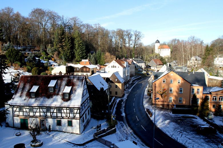Weg zur  A4 Auffahrt 