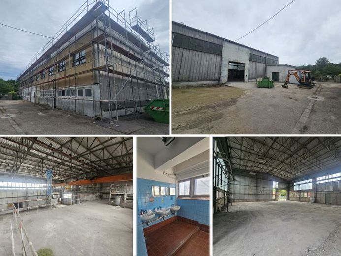 2 freist., pfeilerfreie Kalthallen in ruhiger Lage, 1 Büro- /Lagerebene, ca. 2.500 m² Freifl. mgl. – Foto 1