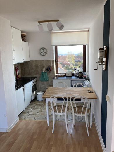 Gemütliche Ferienwohnung in Dahme mit Meerblick – Küche