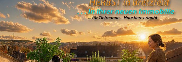 💦 3 Zimmer Maisonette-Wohnung 76,03 m² Inkl. Garage u. Stellplatz 💦 – Herbst in Bretzfeld