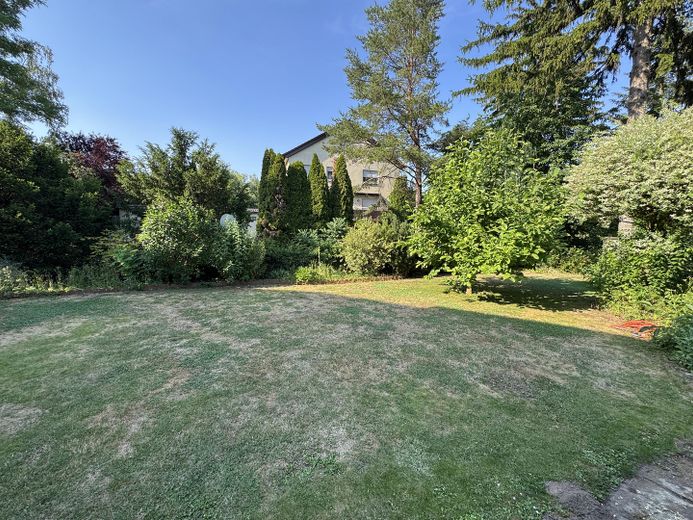 Wohnen am Wasser: Ehemaliges Mühlenanwesen mit Pool, Bachgrundstück und 3 Wohneinheiten – Garten