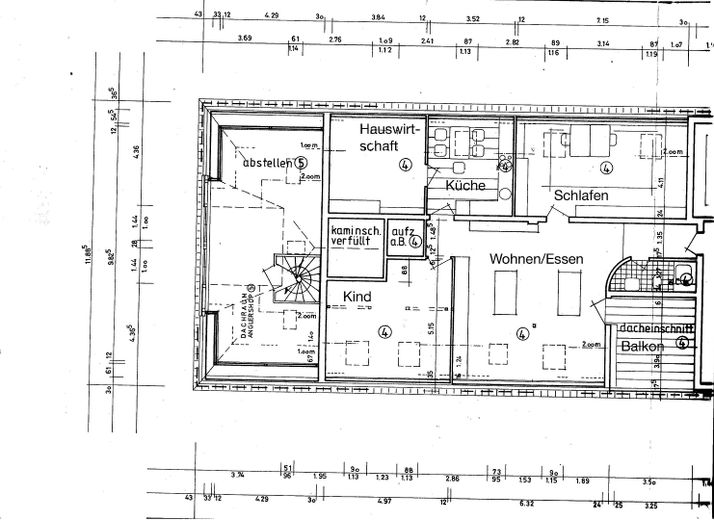 Grundriss OG Wohnung
