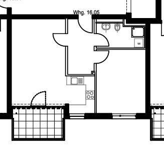 Mieszkanie 2-pokojowe w Herzo-Base 16.05 – Grundriss