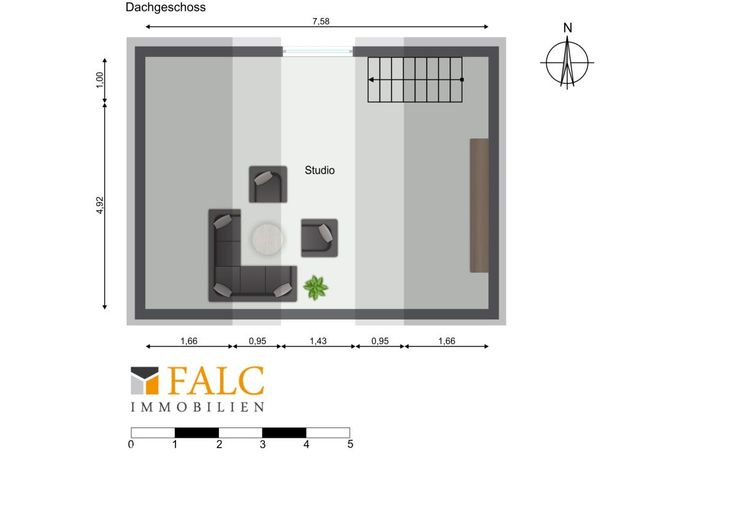 Renovierte Doppelhaushälfte in Altböckingen - FALC Immobilien Heilbronn – Dachgeschoss