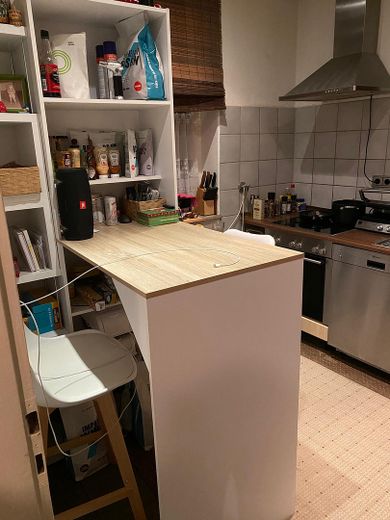 Provisionsfrei vom Eigentümer: Vermietete 2ZKB-EG-Wohnung in Heslach – Küche