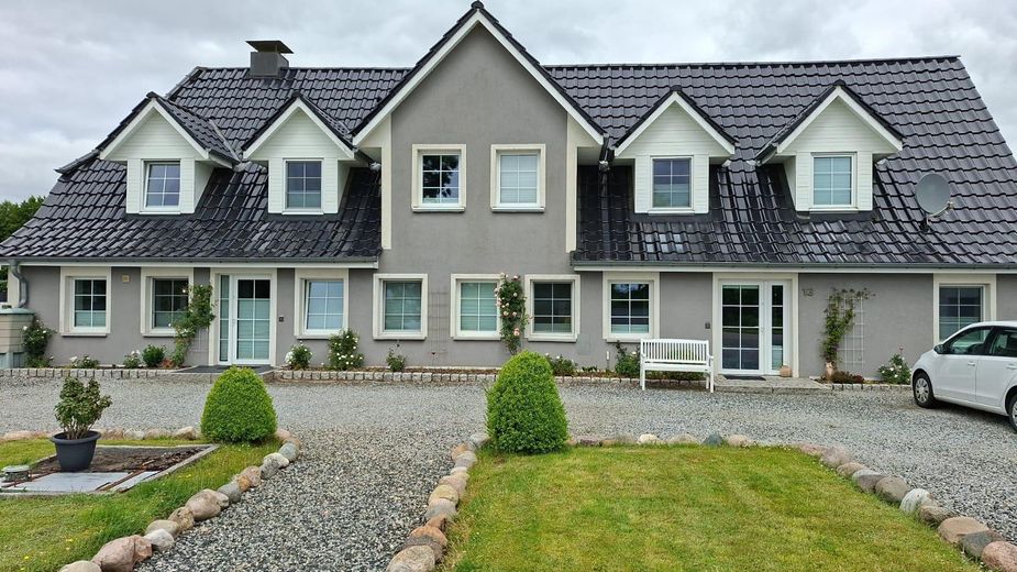 Frontansicht Haus