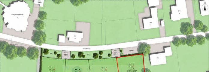 Building plot in Bad Dürrheim – approx. 1,096 m² on Johanniterweg