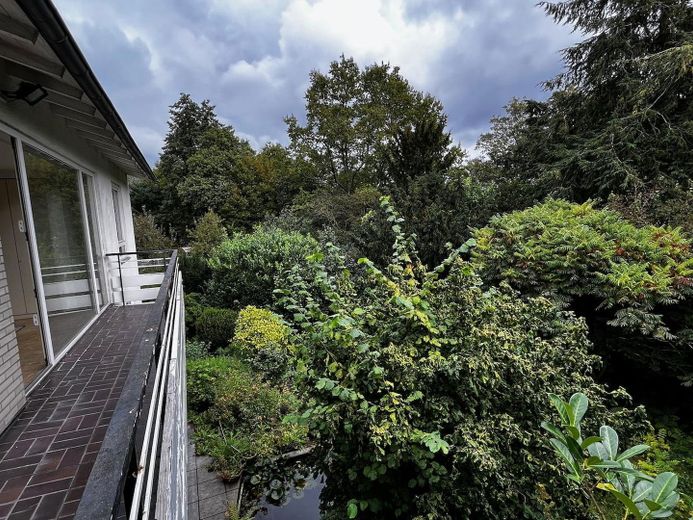 Balkon und Garten