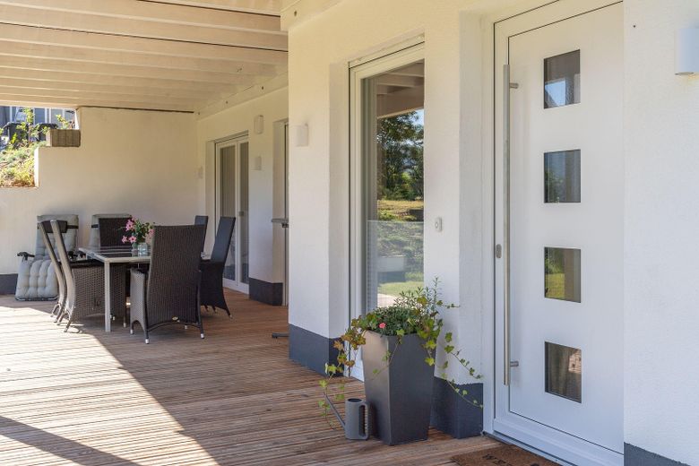 Terrasse im UG