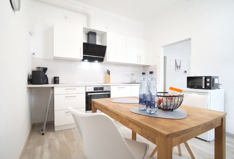Bright, fully renovated and furnished apartment for your professional stay, with garden terrace, stylish large shower room and internet access. – a7bb794c4b48da762b4380f2647ca6f4a14e6db5.jpg