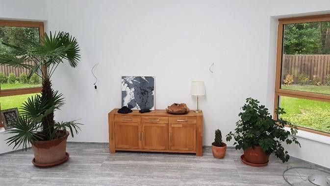 Renoviert & provisionsfrei: Lichtdurchflutete, moderne Villa auf Traumgrundstück – Wohnbereich