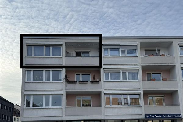 3-pokojowe mieszkanie miejskie z widokiem na katedrę w Glacis Galerie