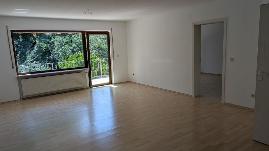 Sonnenverwöhnte 4-Zimmer Wohnung mit EBK am Waldrand von Dreieich-Dreieichenhain – Wohnzimmer