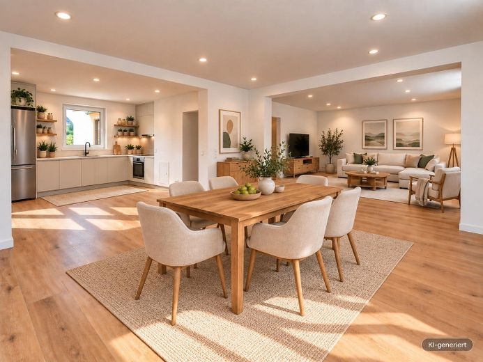 Umfassend modernisiertes Einfamilienhaus mit großem Grundstück und Waldanteil – Wohnen - Einrichtungsidee