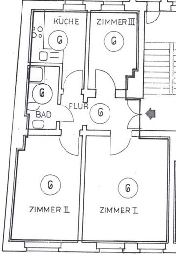 3-Raum Wohnung in Halle südl. Innenstadt Nähe Rannischer Platz – Foto 10