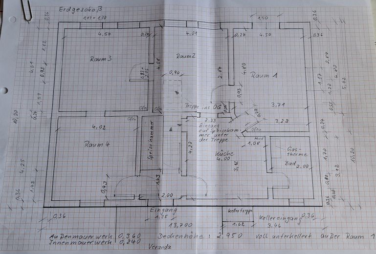 Skizze EG  360 iger Mauerw.
