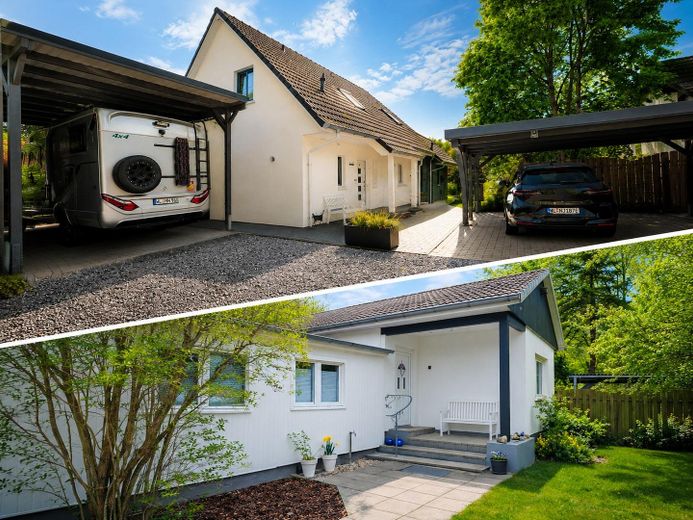 Ansicht EFH + Bungalow