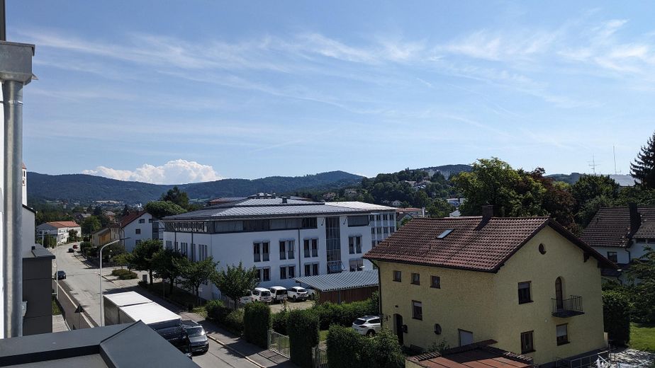 Sicht Richtung Berge