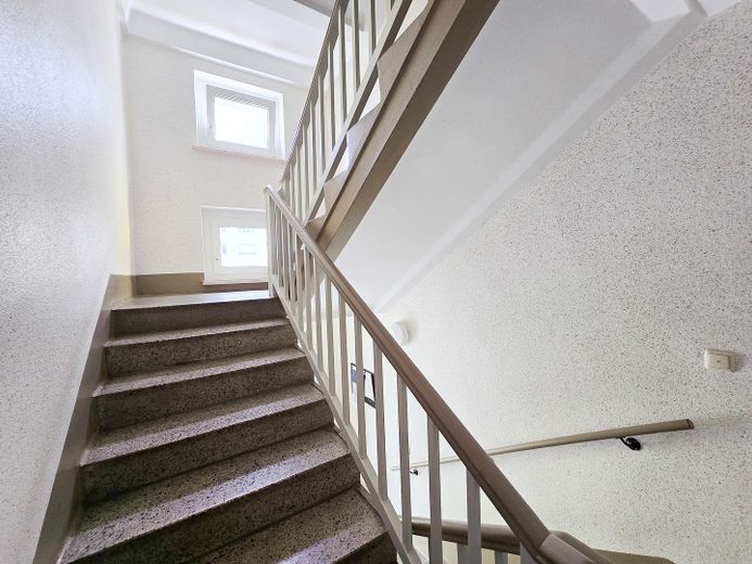 Treppenhaus vor Wohnung