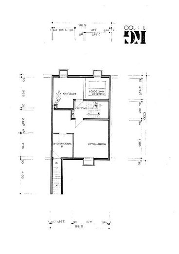 Reihenmittelhaus Nürnberg-Kornburg – gespiegelter Plan