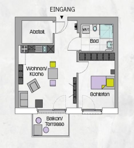 WE4 (EG), WE11 + WE24 (1. OG) 