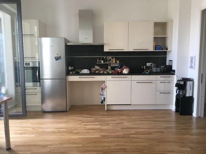 Einbauküche - noch ohne Insel