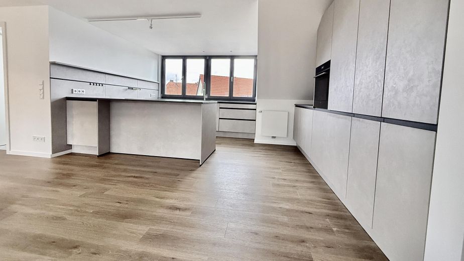 First occupancy: Living between Stadtpark and Maxtor – Küche gesamt