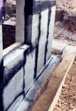 Einbau neue Fundamente