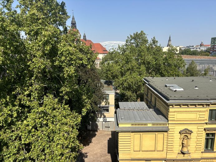 Leipzig’in çatıları üzerinde: Rosental/Zoo’da 25 m² güneşli çatı teraslı 2,5 odalı maisonette – Fotoğraf 29