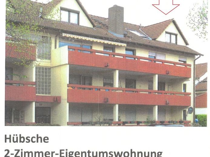 HD-Rohrbach West: bilocale con cucina abitabile, loggia, posto auto in autorimessa sotterranea, locato, senza provvigione a carico dell’acquirente – Foto 1