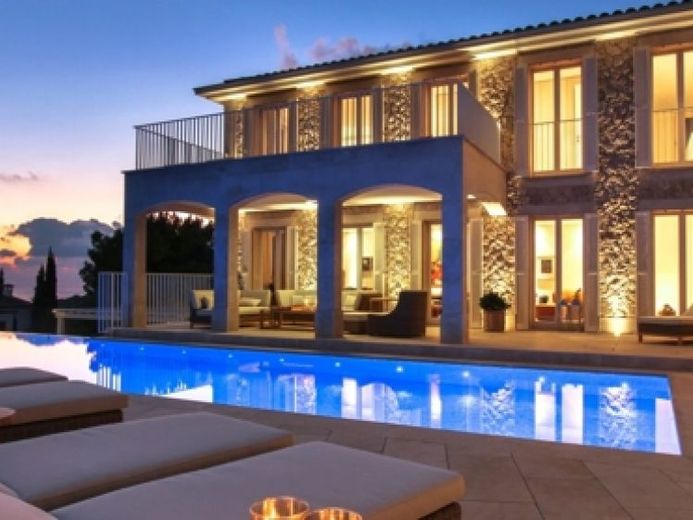 Mallorca Luxus Villa mit Vermietungslizenz in erhabener Lage in Port Andratx – Foto 1