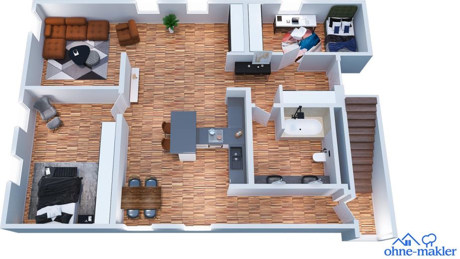 Traumhafte Dachterrassenwohnung – Foto 18