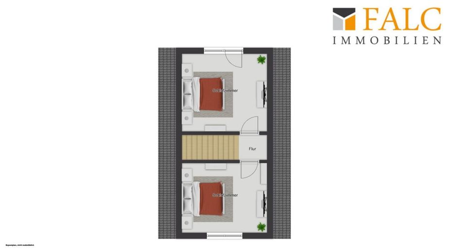 ***Ihr neues Zuhause im Grünen auf über 2.300 m² Grundstück*** – Grundriss Dachgeschoss