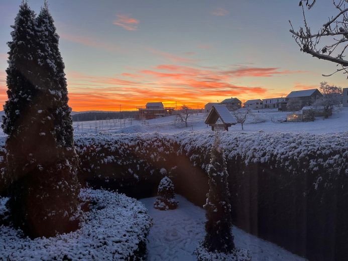 Abendrot, morgen schön