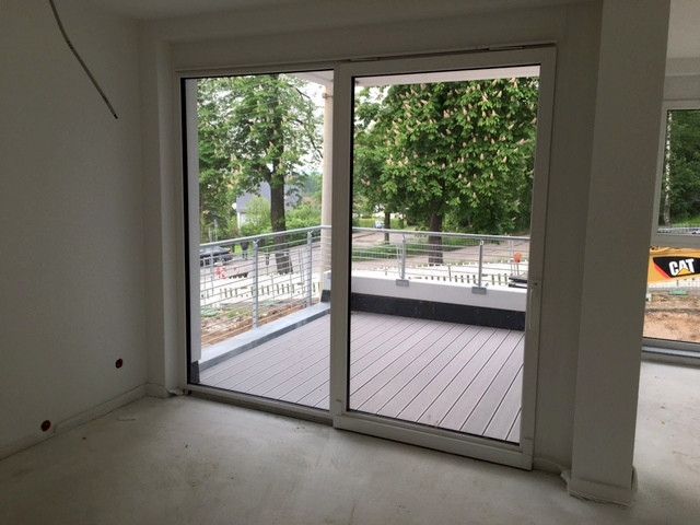 Balkonschiebetür, Bauphase 16