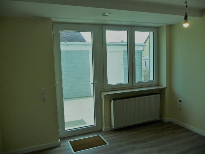 Fine small apartment in Hösbach near Aschaffenburg – Wohnküche mit Eingang