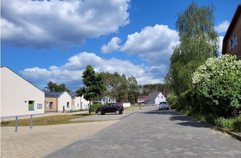 Kita am Ende der Straße