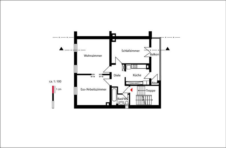 Charmante Altbauwohnung mit Balkon und Garten Nähe Kurpark Stuttgart Bad Cannstatt – Foto 38