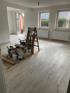 Wohnzimmer vom Flur kommend