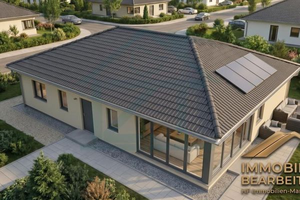 Massiver Bungalow mit 94 m² Wohnfläche inkl. ca, 500 m² Grundstück in Rothenstein-Ölknitz.