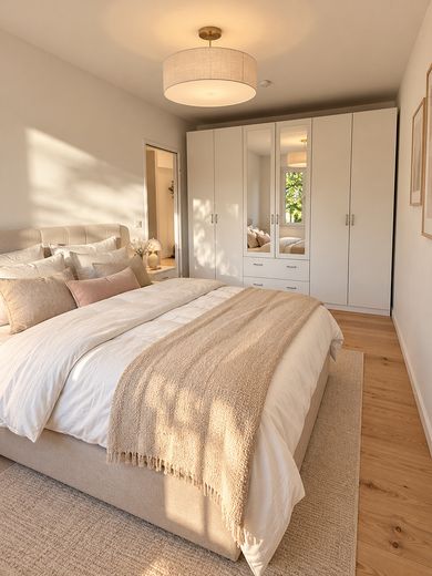 Erstbezug nach Sanierung - Südwestterrasse mit Gartenblick – Schlafzimmer